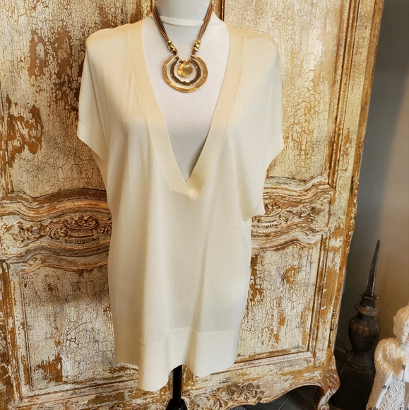 Talbots VNeck Layering Sweater/Top Size XL - Picture 4 of 9